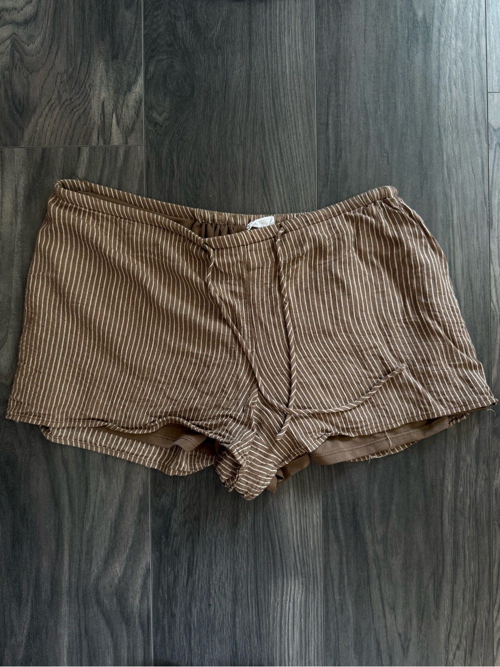 Ardene Brown Striped Women’s Shorts